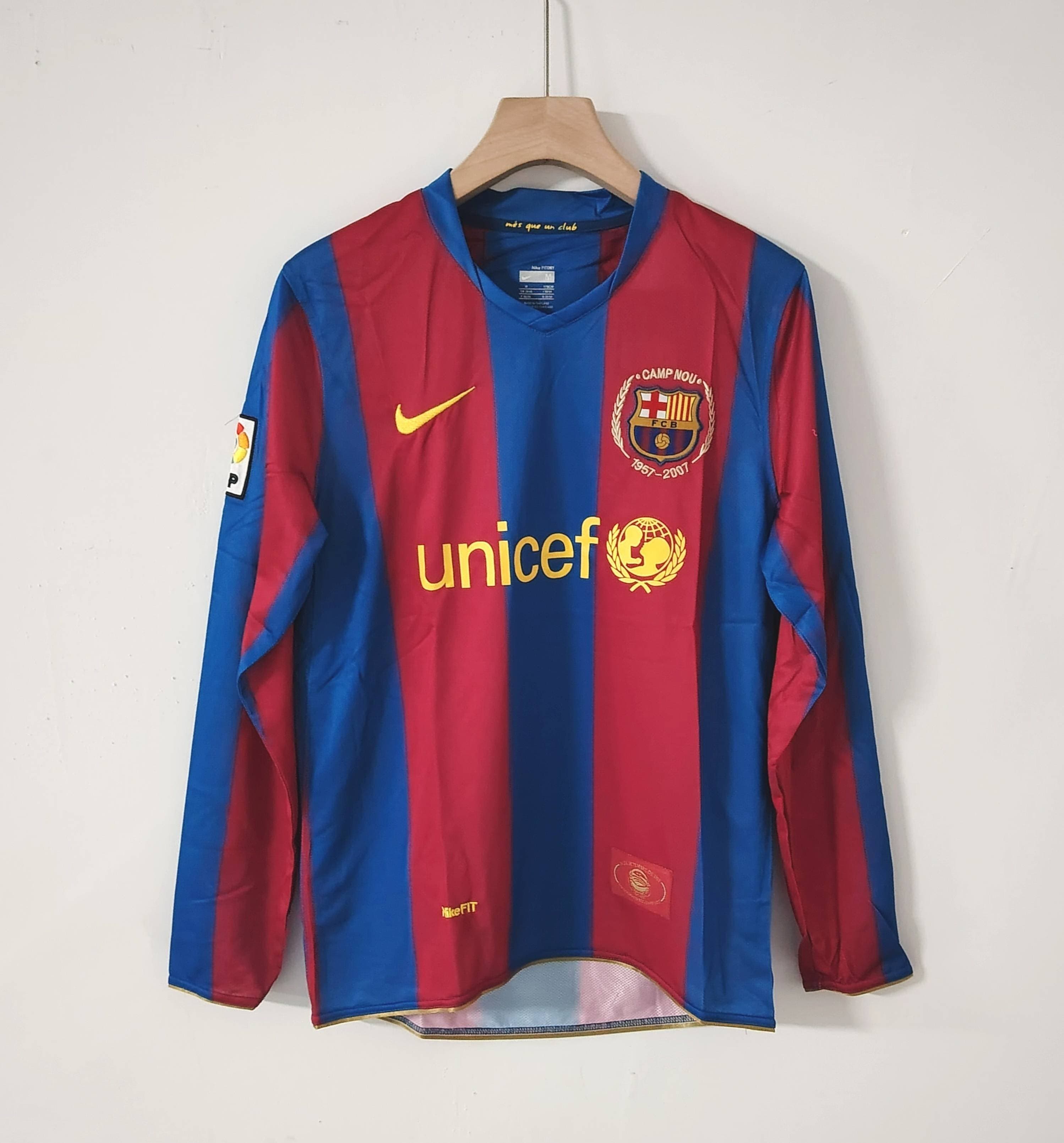 Retro Camisa FC Barelona 07/08 FC Barcelona 2007